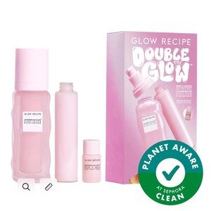 NIB Glow Recipe Double the Glow Kit - 3 Piece Set